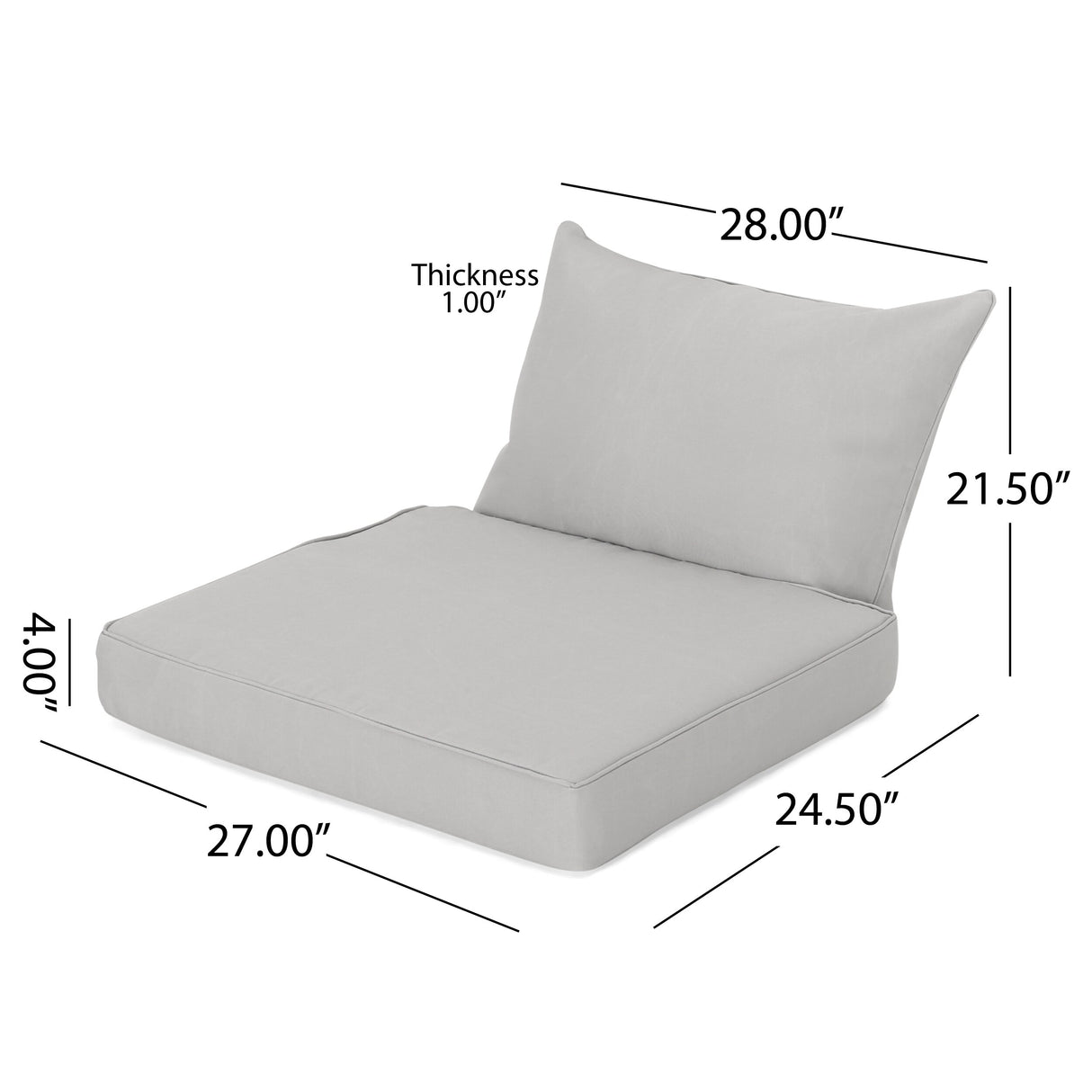 Castaic Club Chair Cushions by Christopher Knight Home
