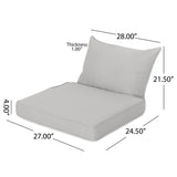 Castaic Club Chair Cushions by Christopher Knight Home