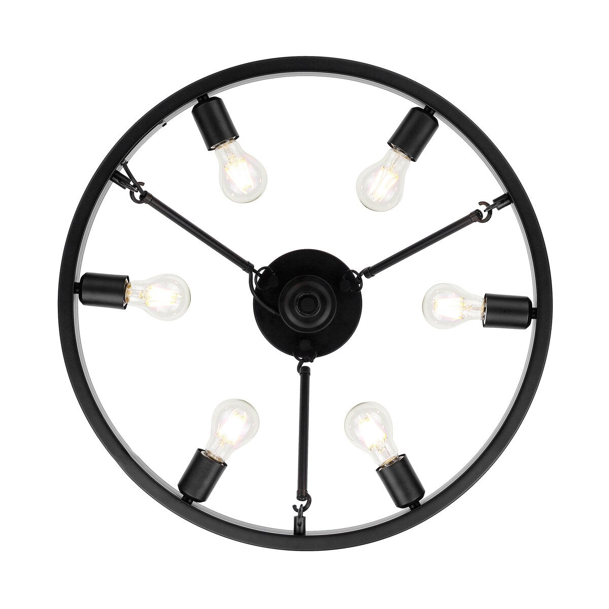 Castile 6 Light Semi-Flush
