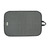 Cat Litter Mat for Litter Box - Double Layer Washable Cat Litter Trapping Mat.