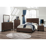 Catania Brown Queen 4 Piece Set