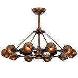 Carbon Loft Ingram Satin Bronze 39-inch Lighted Ceiling Fan