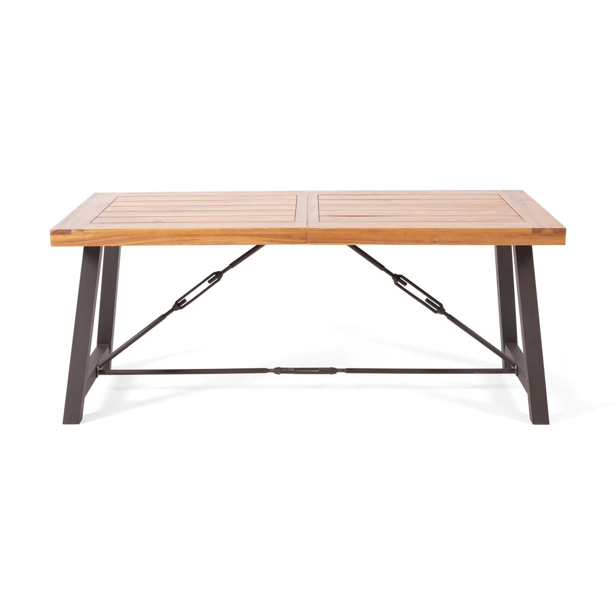 Catriona Modern Industrial Dining Table by Christopher Knight Home - 70.00" W x 33.00" D x 29.50" H
