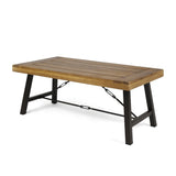 Catriona Outdoor Acacia Wood Coffee Table by Christopher Knight Home
