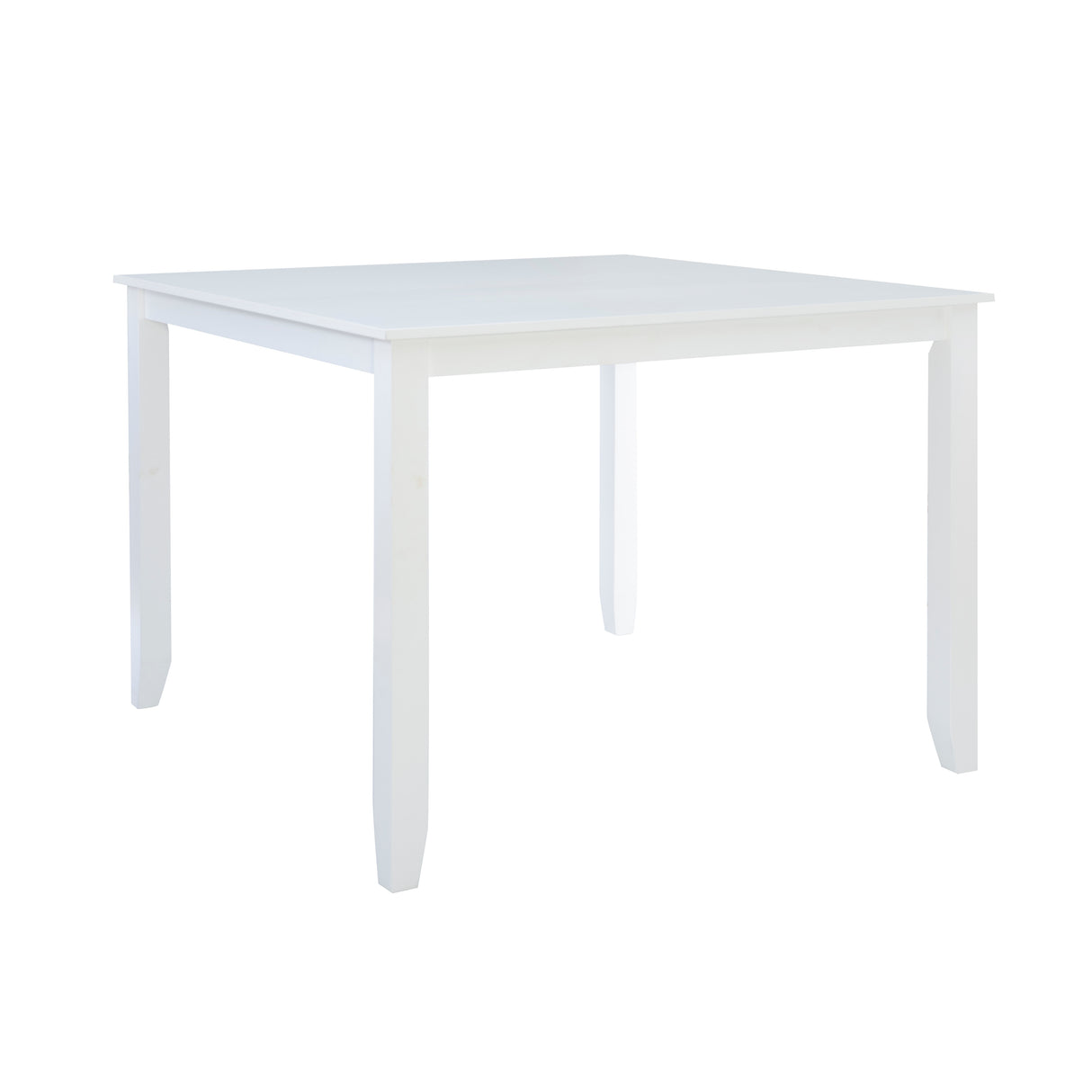 Catron White Square Counter Height Dining Table
