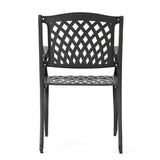 Cayman 7-piece Cast Aluminum Dining Set by Christopher Knight Home