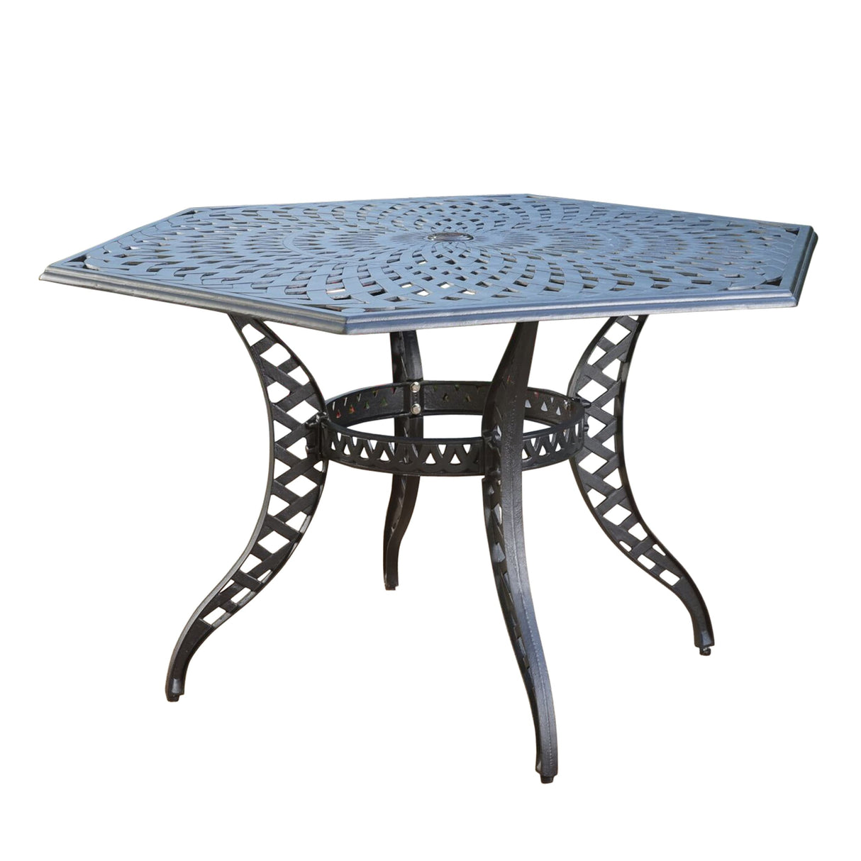 Cayman 7-piece Cast Aluminum Dining Set by Christopher Knight Home