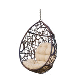 Cayuse Wicker Tear Drop Hanging Chair by Christopher Knight Home