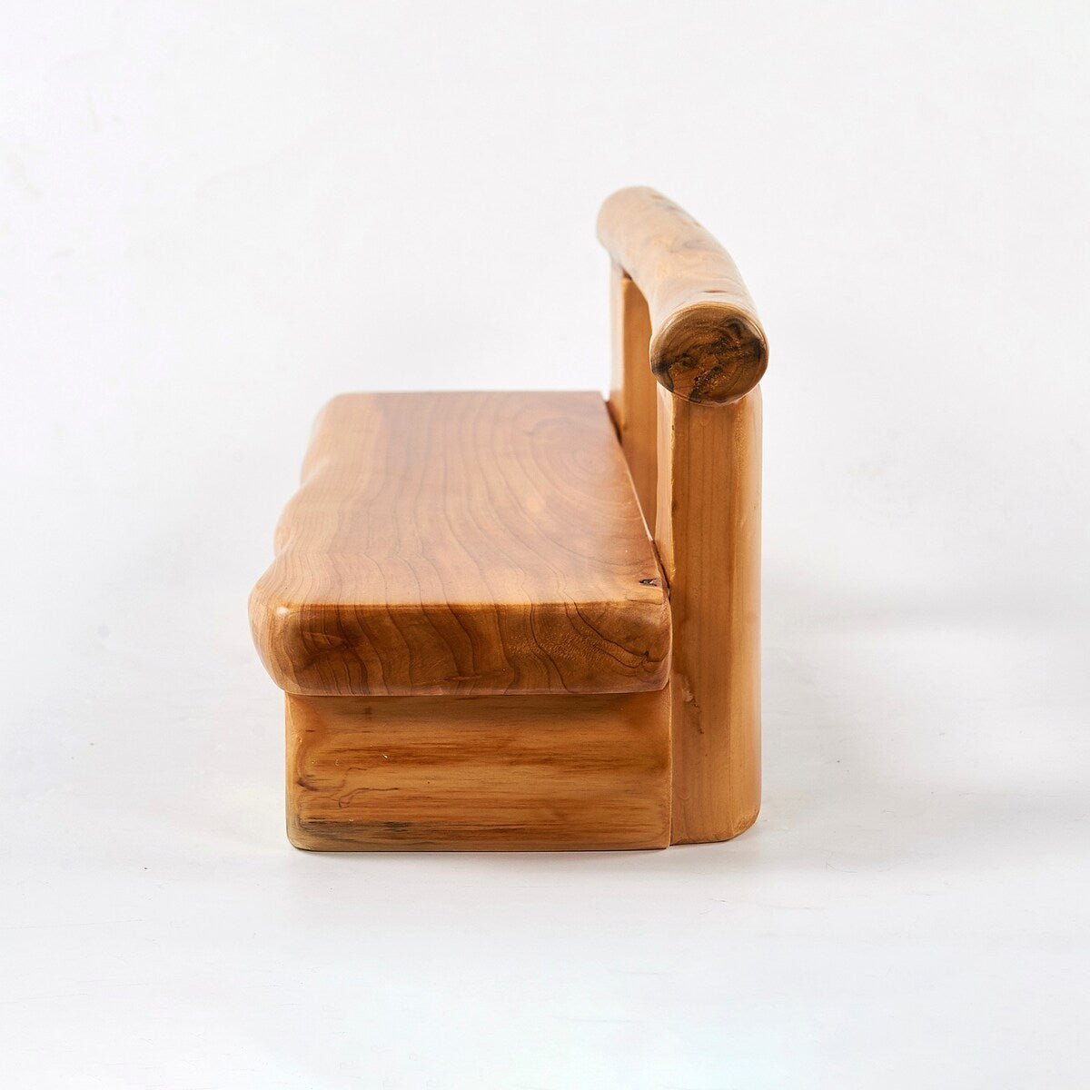 Cedar Roots Serving Stand Farmhouse wood pedestal stand plant holder