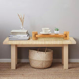 Cedar Roots Serving Stand Farmhouse wood pedestal stand plant holder