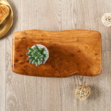 Cedar Roots Serving Stand Farmhouse wood pedestal stand plant holder