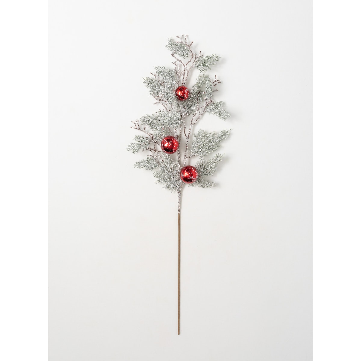 Sullivans Cedar & Ball Artificial Spray - 12"L x 3"W x 33"H