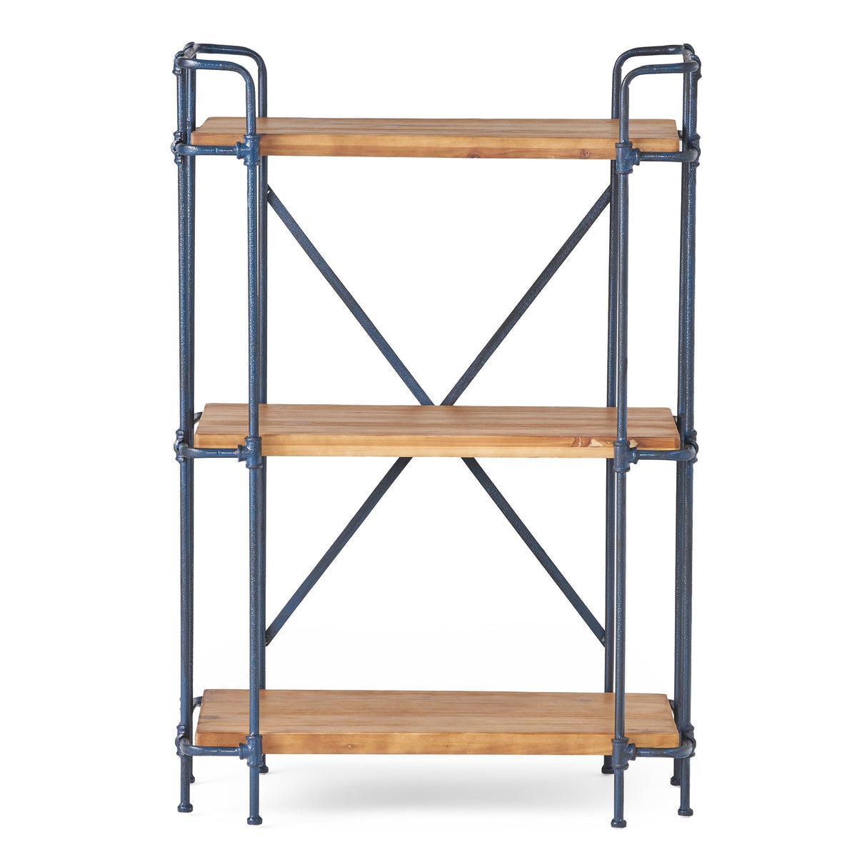Cedarburg Outdoor Industrial 3 Shelf Firwood Bookcase by Christopher Knight Home - 27.25" W x 17.00" D x 40.75" H