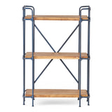 Cedarburg Outdoor Industrial 3 Shelf Firwood Bookcase by Christopher Knight Home - 27.25" W x 17.00" D x 40.75" H