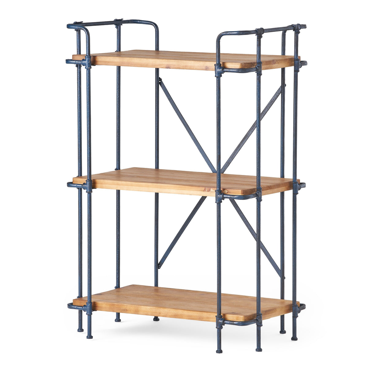 Cedarburg Outdoor Industrial 3 Shelf Firwood Bookcase by Christopher Knight Home - 27.25" W x 17.00" D x 40.75" H