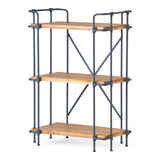Cedarburg Outdoor Industrial 3 Shelf Firwood Bookcase by Christopher Knight Home - 27.25" W x 17.00" D x 40.75" H