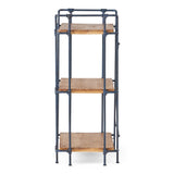 Cedarburg Outdoor Industrial 3 Shelf Firwood Bookcase by Christopher Knight Home - 27.25" W x 17.00" D x 40.75" H