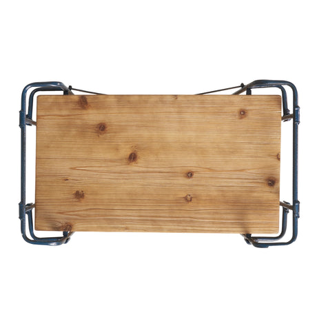 Cedarburg Outdoor Industrial 3 Shelf Firwood Bookcase by Christopher Knight Home - 27.25" W x 17.00" D x 40.75" H