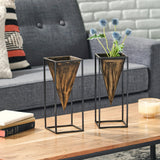 Cedarville Indoor Iron Handcrafted Decorative Frame Vase by Christopher Knight Home