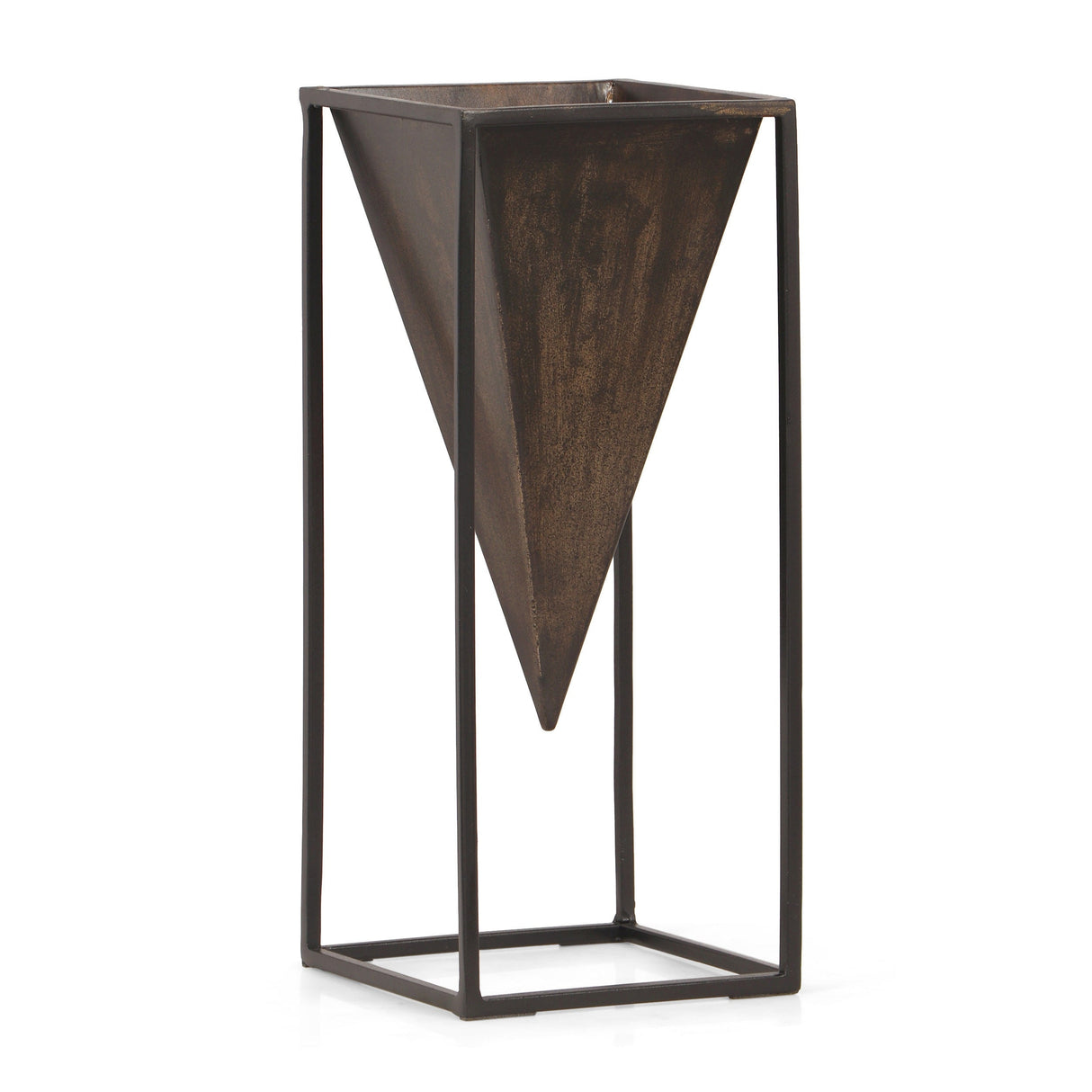 Cedarville Indoor Iron Handcrafted Decorative Frame Vase by Christopher Knight Home