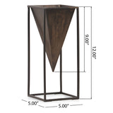 Cedarville Indoor Iron Handcrafted Decorative Frame Vase by Christopher Knight Home