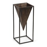 Cedarville Indoor Iron Handcrafted Decorative Frame Vase by Christopher Knight Home