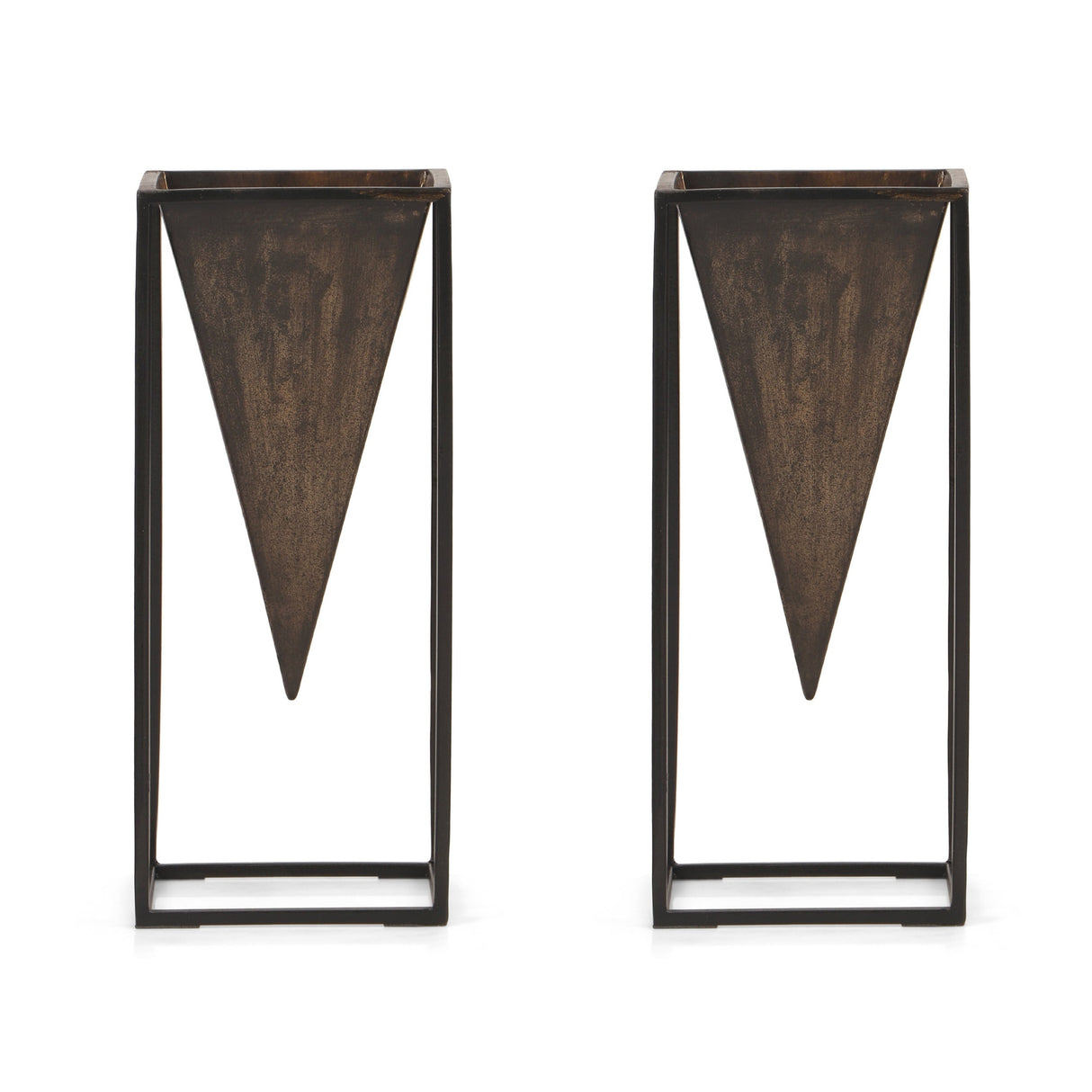 Cedarville Indoor Iron Handcrafted Decorative Frame Vase by Christopher Knight Home