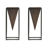 Cedarville Indoor Iron Handcrafted Decorative Frame Vase by Christopher Knight Home