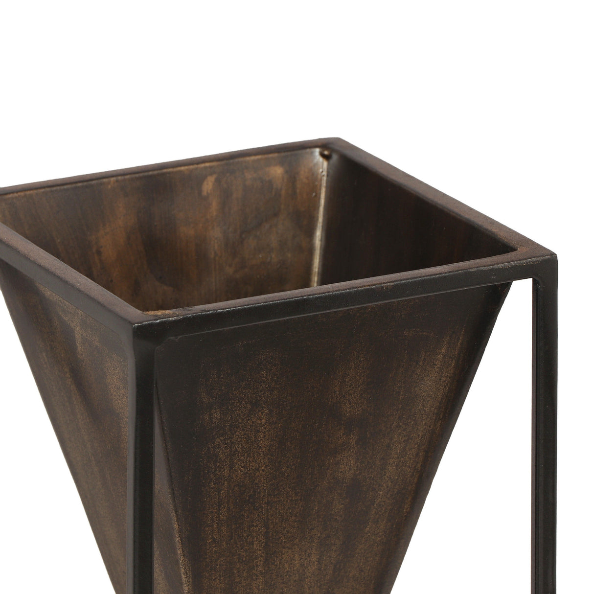 Cedarville Indoor Iron Handcrafted Decorative Frame Vase by Christopher Knight Home