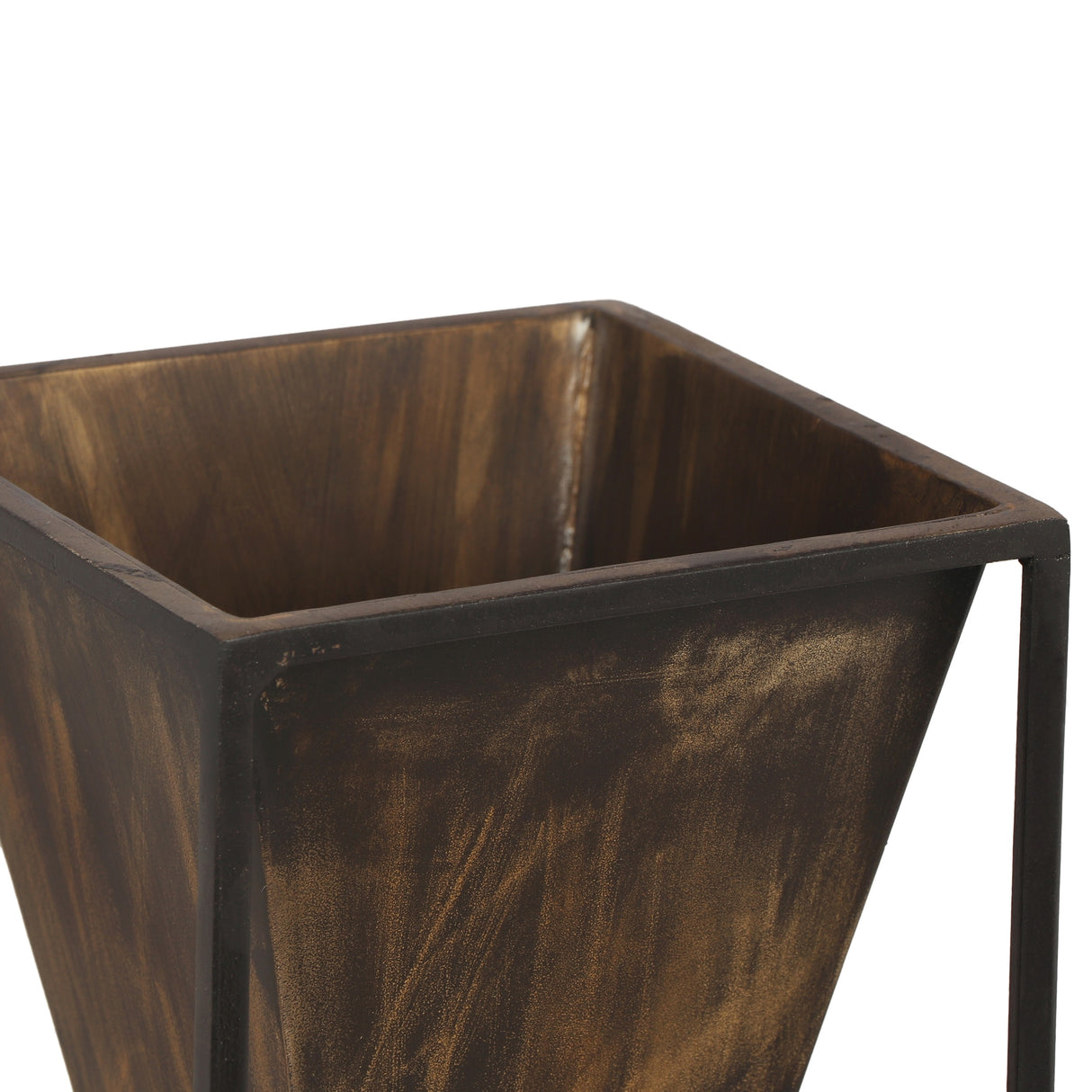 Cedarville Indoor Iron Handcrafted Decorative Frame Vase by Christopher Knight Home