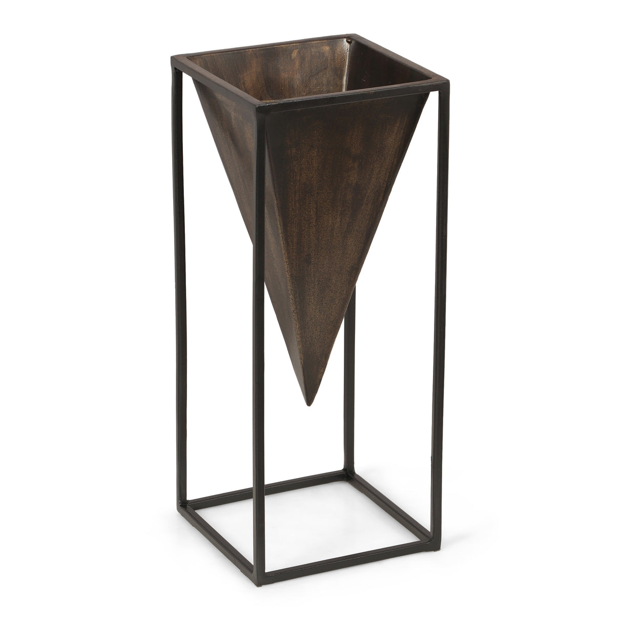 Cedarville Indoor Iron Handcrafted Decorative Frame Vase by Christopher Knight Home