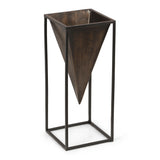 Cedarville Indoor Iron Handcrafted Decorative Frame Vase by Christopher Knight Home