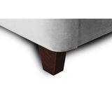 Ceets Sleek and Modern Velvet Upholstered Parlay Bed Frame