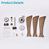 Ceiling Fan with Lights Remote Control