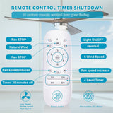 Ceiling Fan with Lights Remote Control