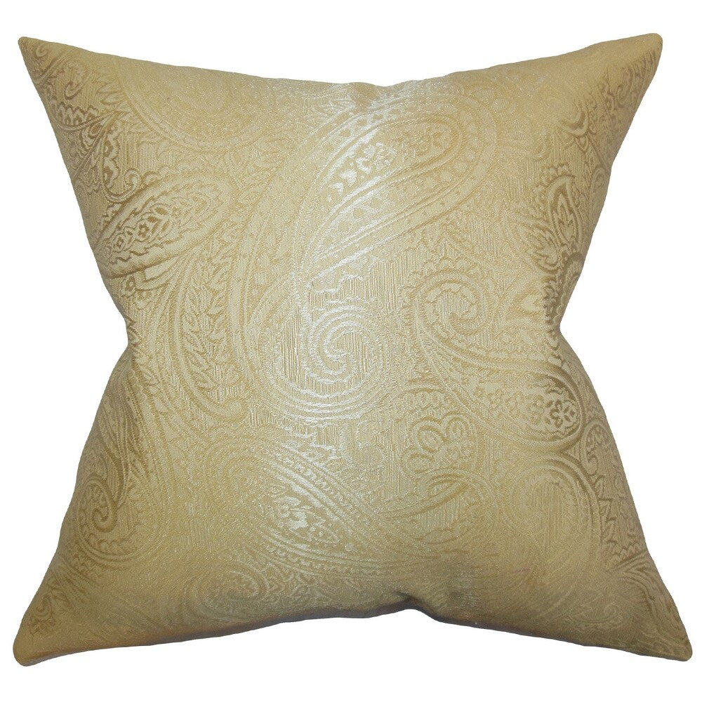Cel Paisley Throw Pillow Cover