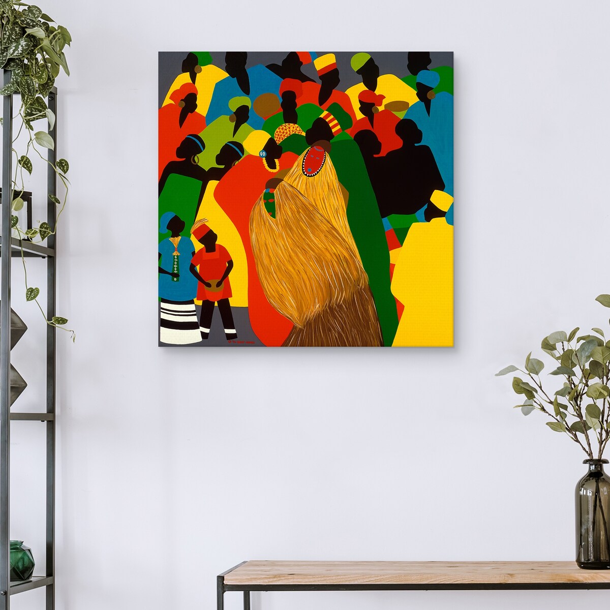 Celebration by Synthia SAINT JAMES Canvas Art Print