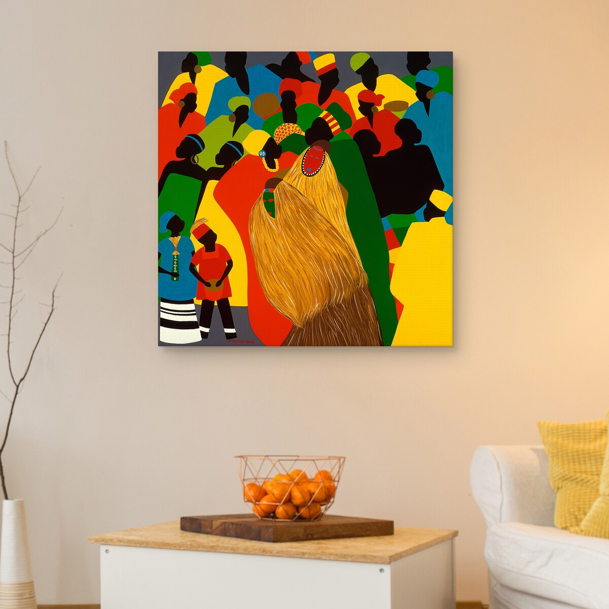 Celebration by Synthia SAINT JAMES Canvas Art Print
