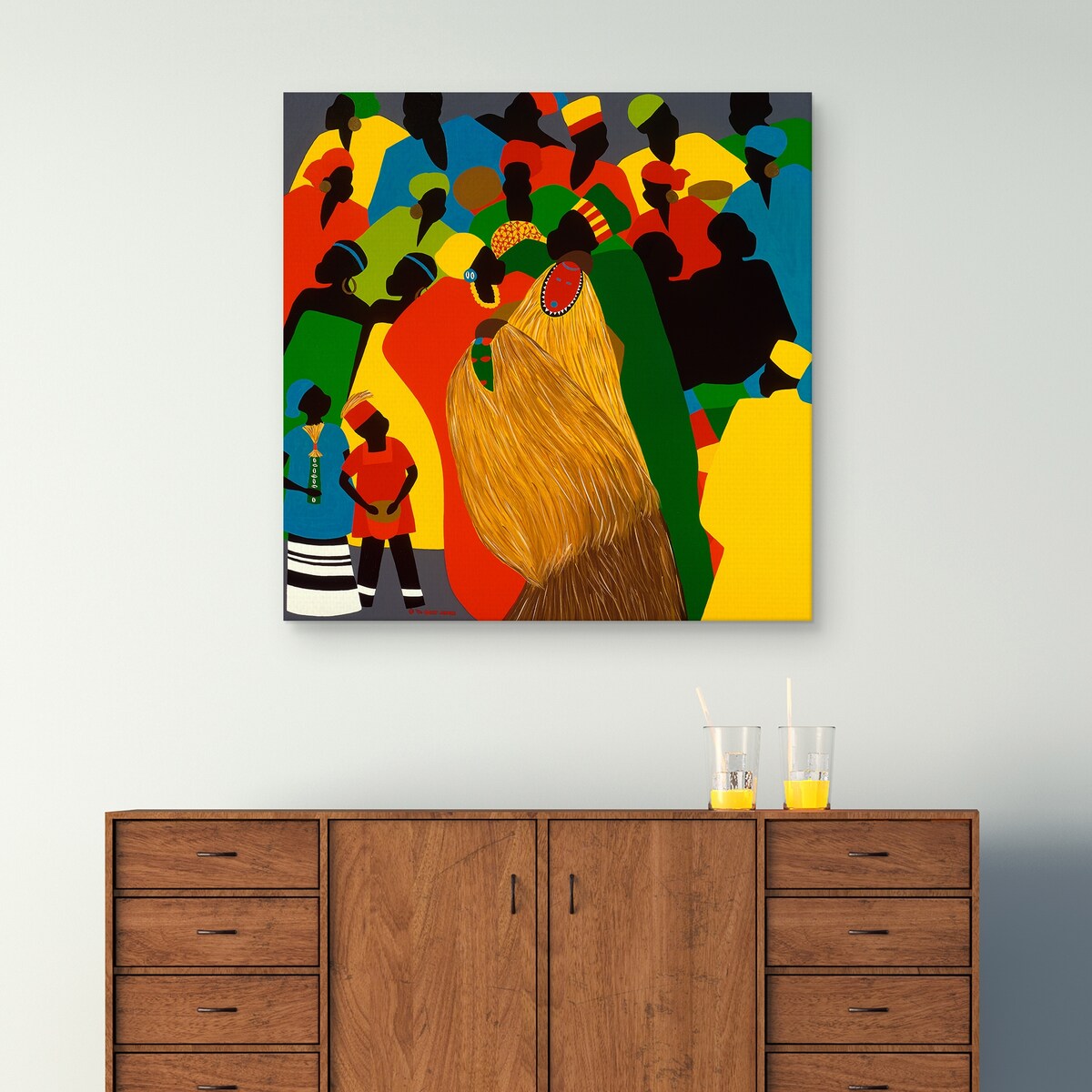 Celebration by Synthia SAINT JAMES Canvas Art Print