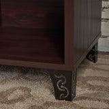 Celine Mid-Century Modern Faux Wood Entertainment Unit by Christopher Knight Home