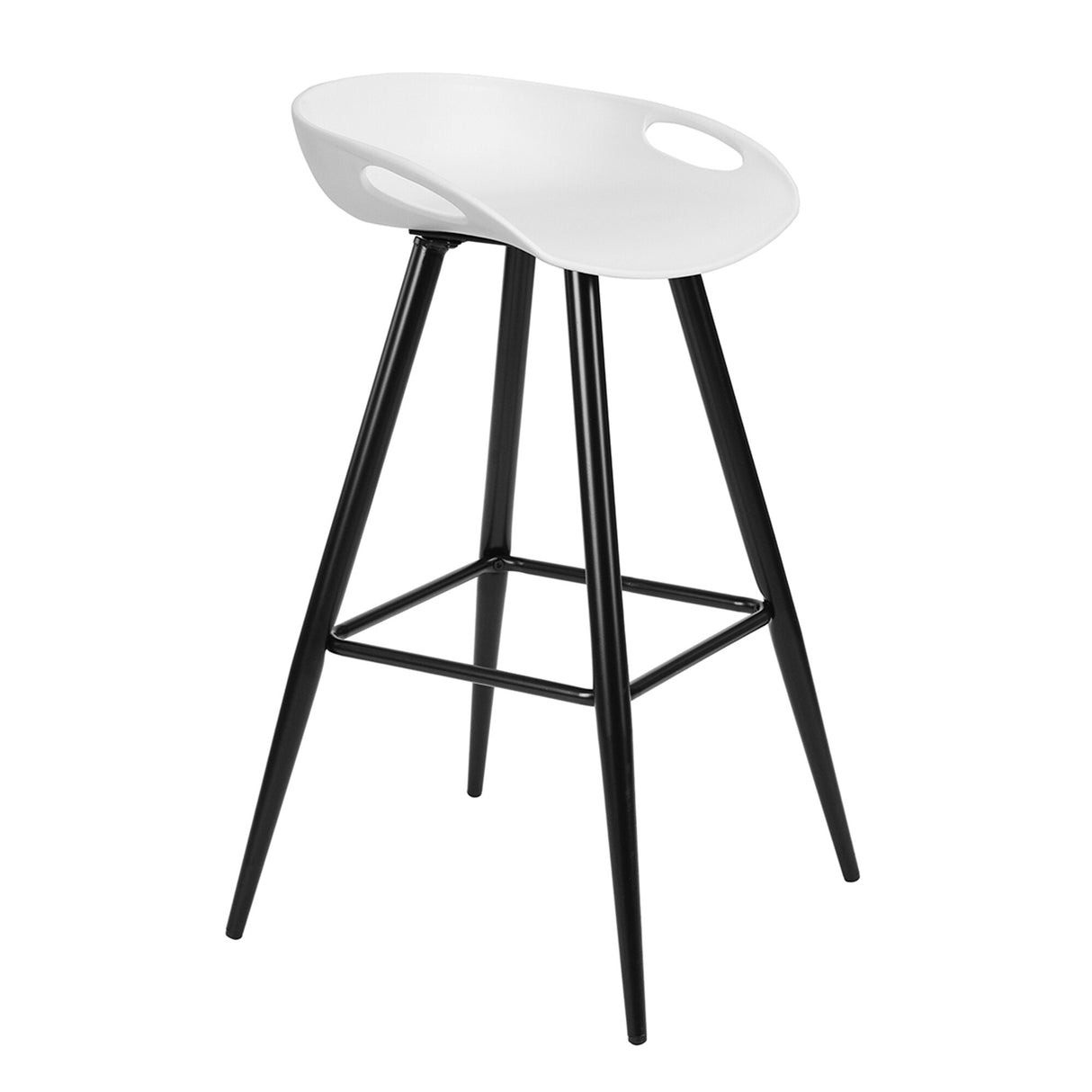 White Bar & Counter Stool(Set of 2)