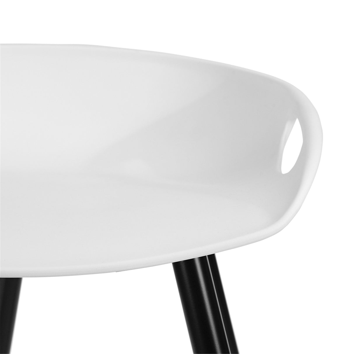 White Bar & Counter Stool(Set of 2)