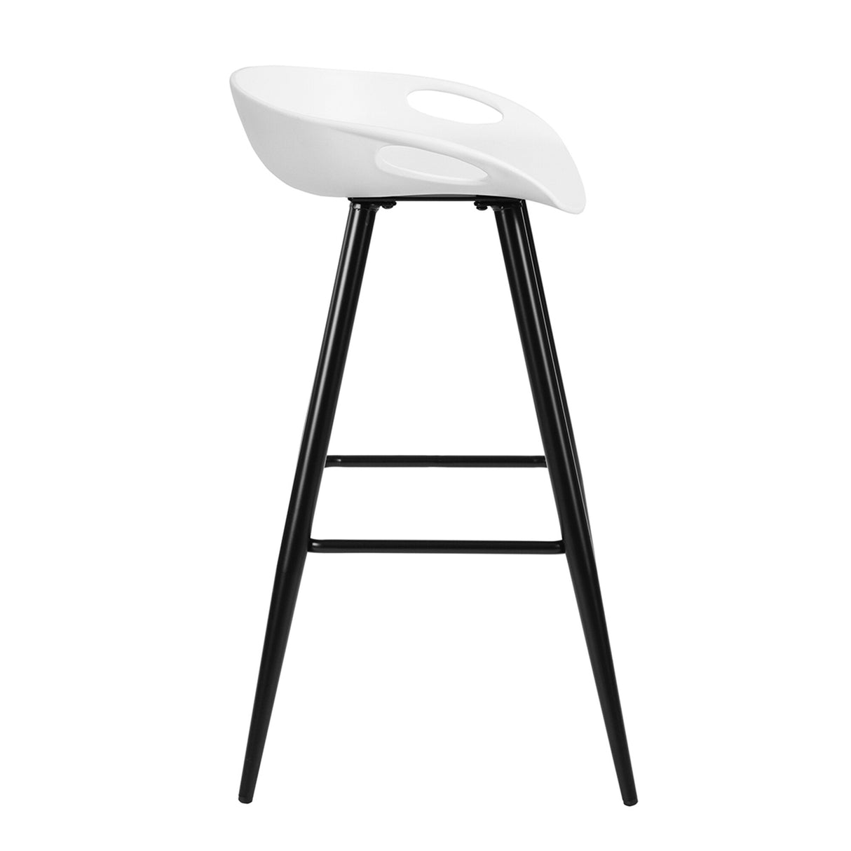 White Bar & Counter Stool(Set of 2)