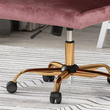 Centennial Glam Tufted Fabric Home Office Chair with Swivel Base by Christopher Knight Home - N/A