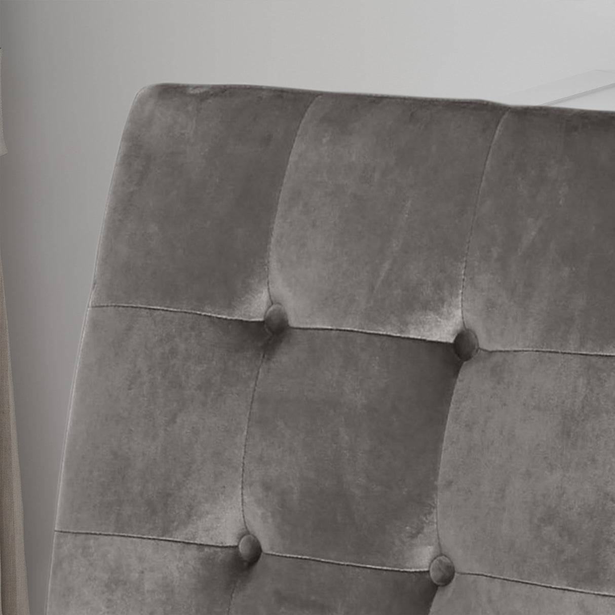 Centennial Glam Tufted Velvet Office Chair by Christopher Knight Home - N/A