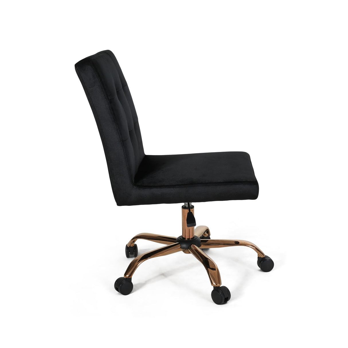Centennial Glam Tufted Velvet Office Chair by Christopher Knight Home - N/A