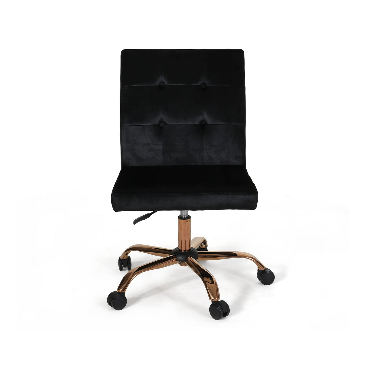 Centennial Glam Tufted Velvet Office Chair by Christopher Knight Home - N/A
