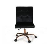 Centennial Glam Tufted Velvet Office Chair by Christopher Knight Home - N/A