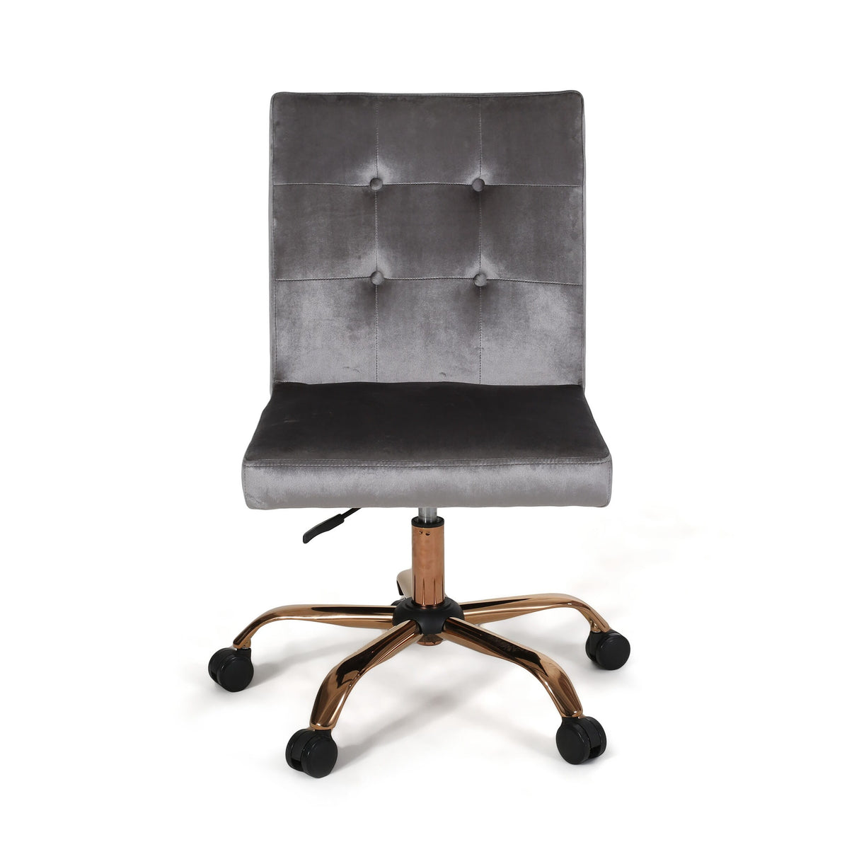Centennial Glam Tufted Velvet Office Chair by Christopher Knight Home - N/A