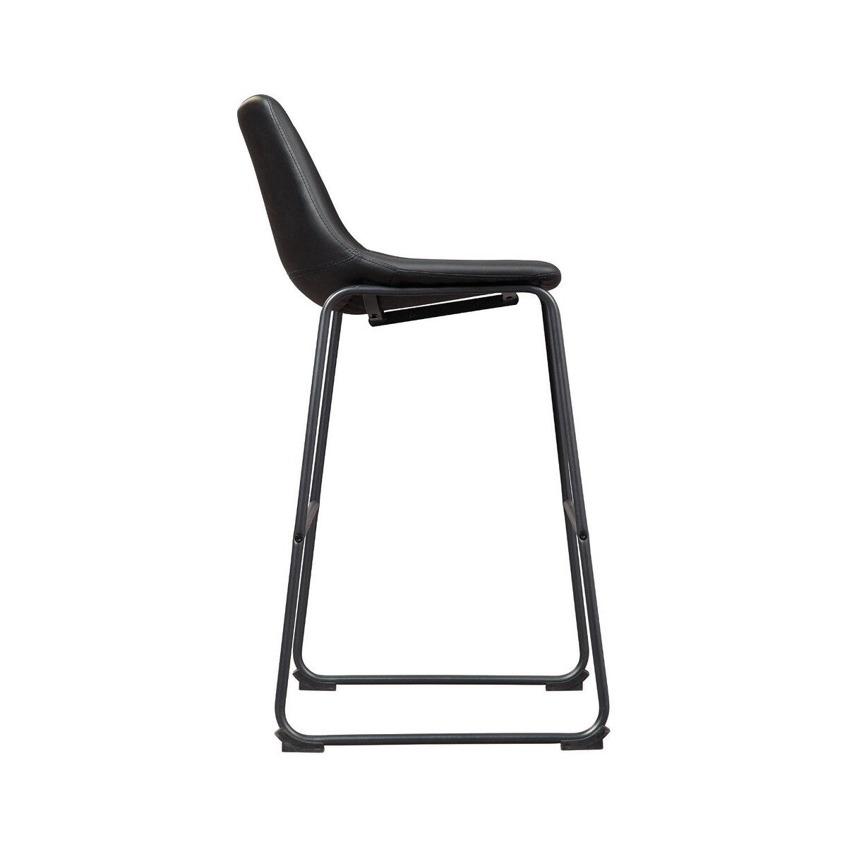 Signature Design by Ashley Centiar Black Bar Stool (Set of 2)